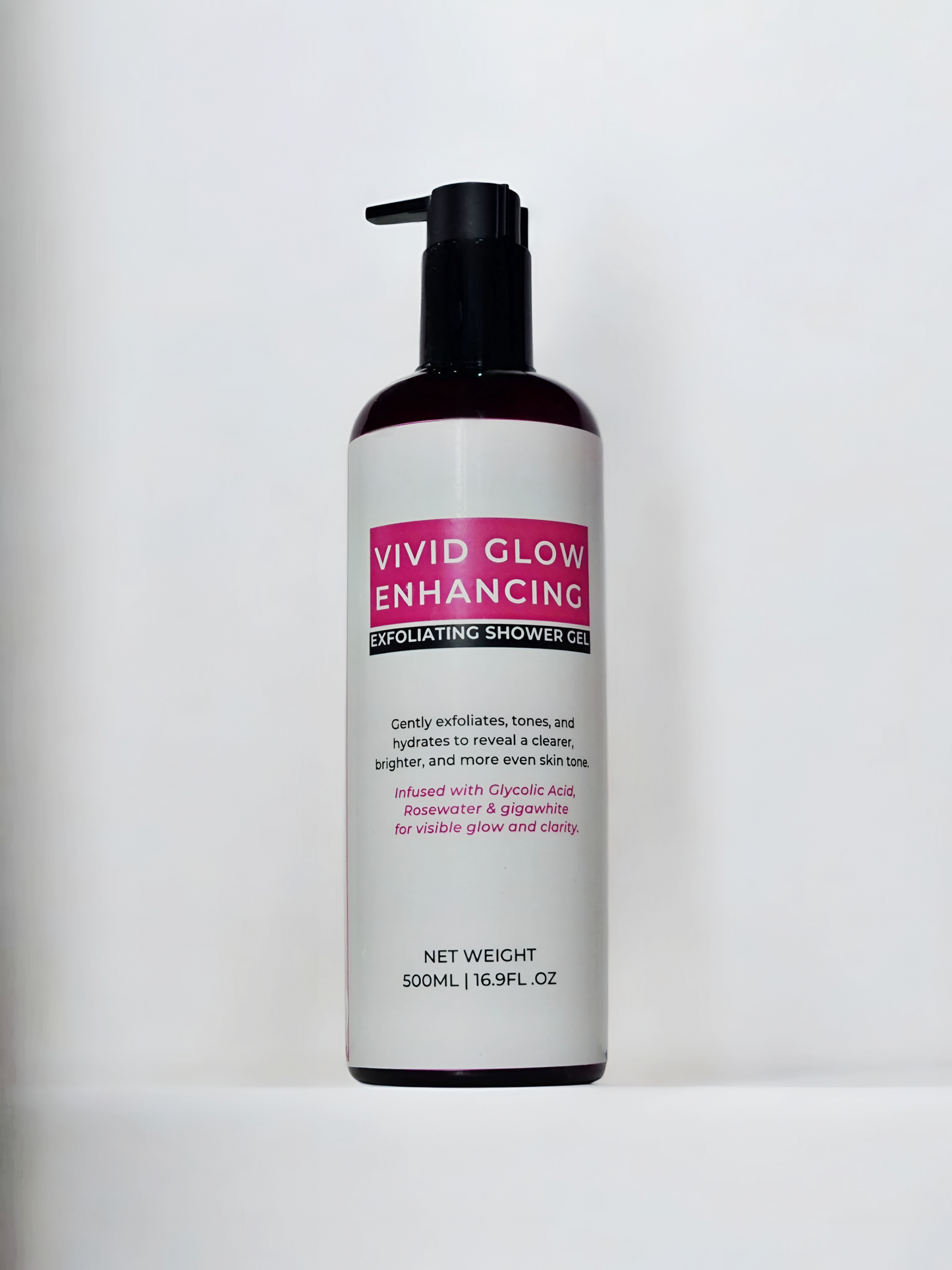 Vivid Glow Enhancing Shower Gel – For Discoloration, Dark Spots & Dull Skin
