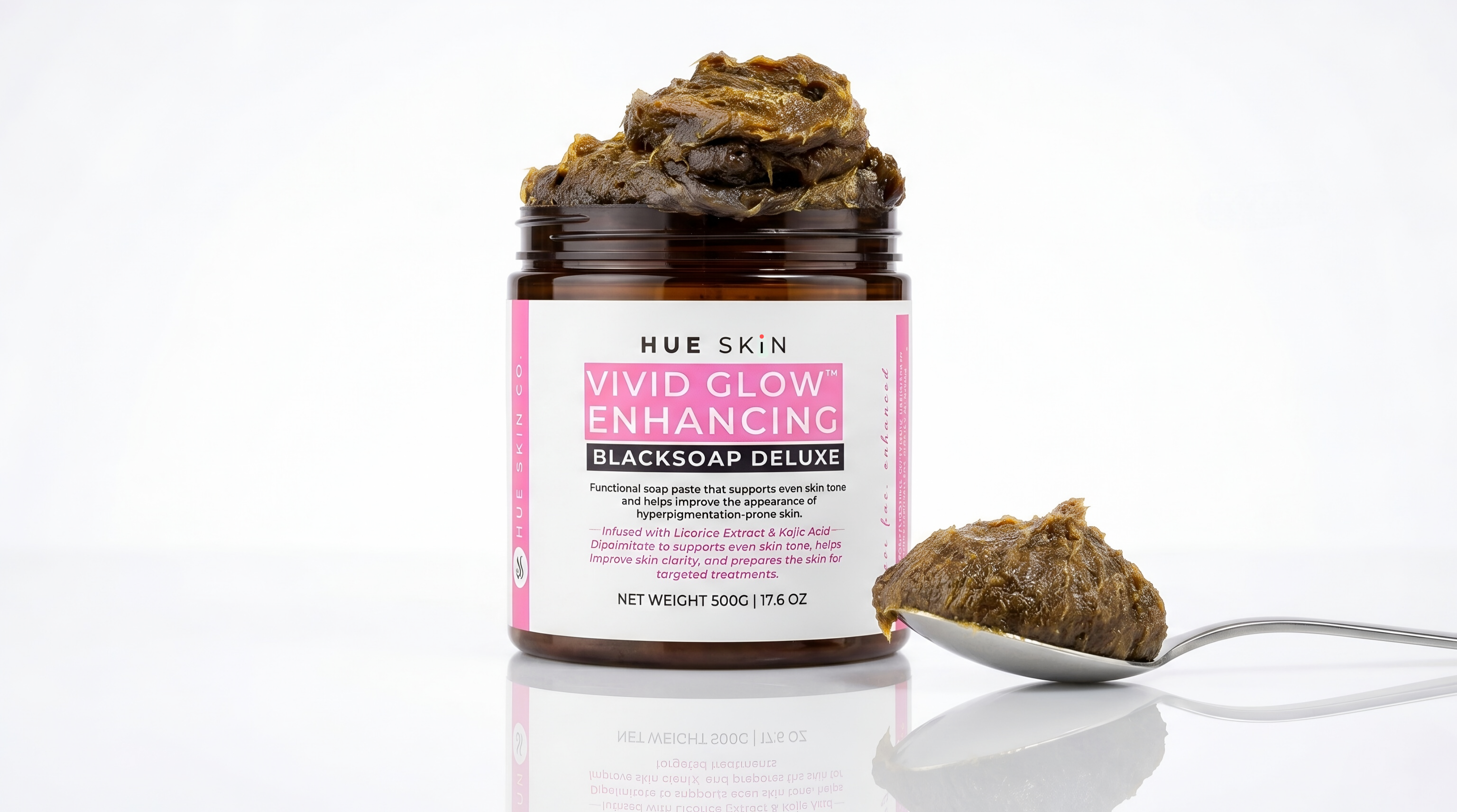 Best Black Soap for Dark Spots open of soap paste