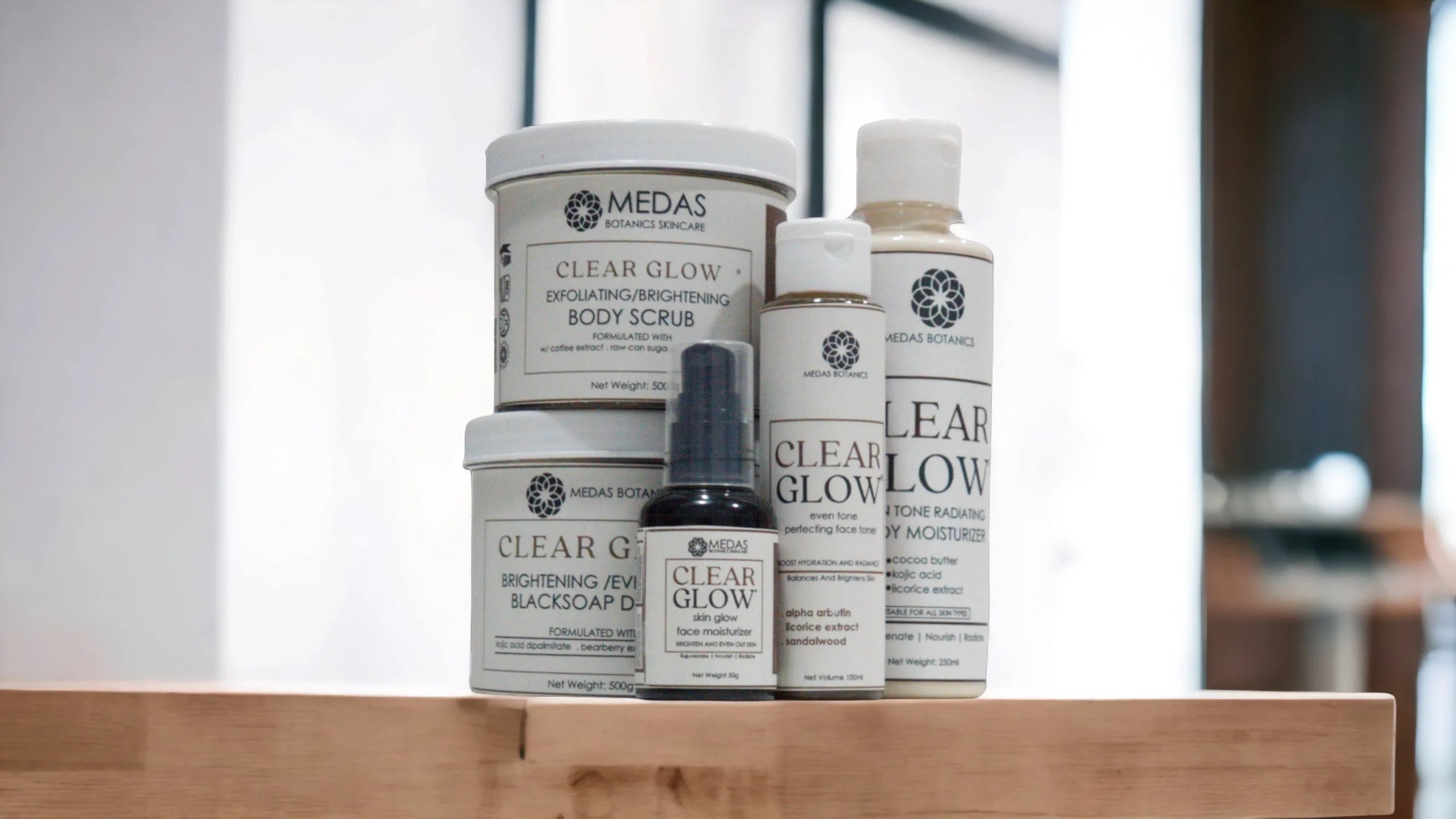 How to Even Out Discoloration on Darker Skin Tones using the Medas Botanics Clear Glow Range