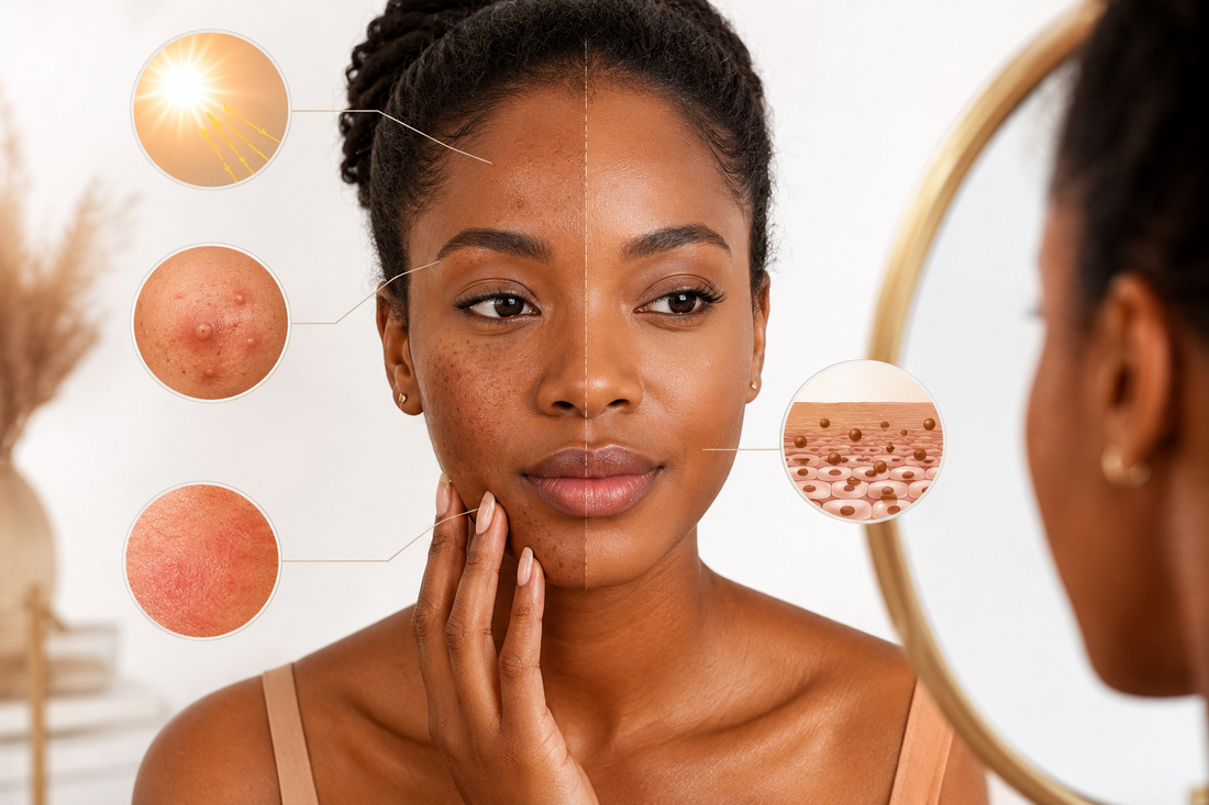 Causes of Hyperpigmentation in Dark Skin: Why Dark Spots Develop and How to Prevent Them