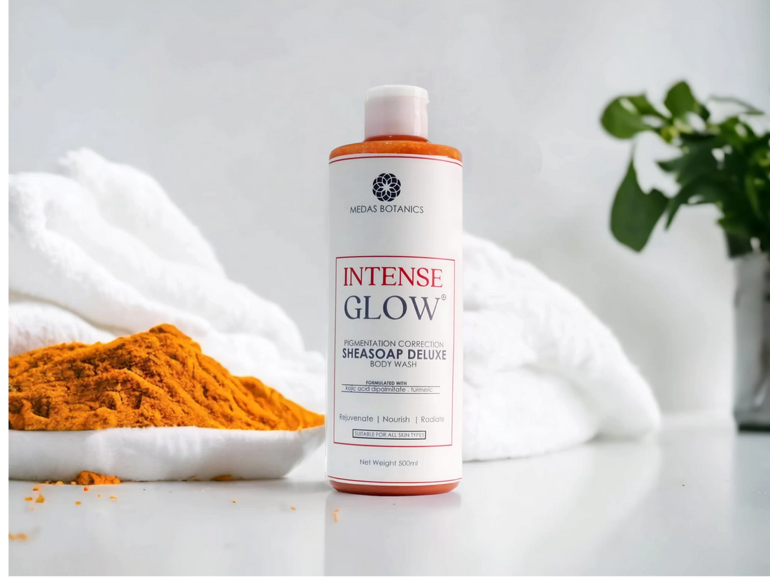 Turmeric and kojic acid body wash: A natural way to glow