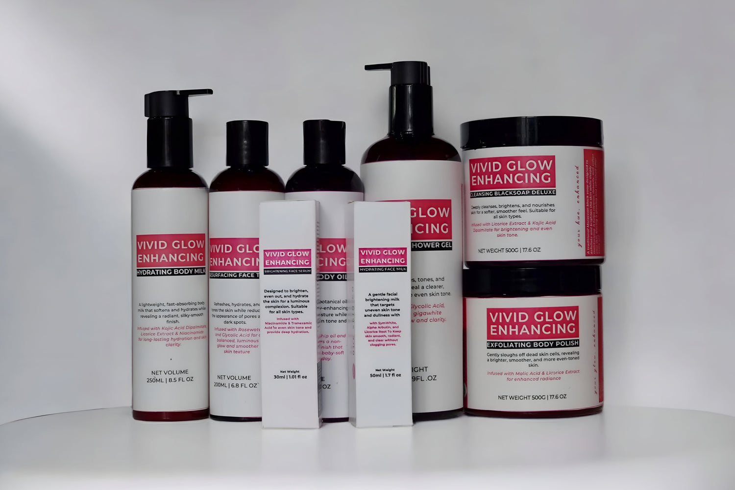 Vivid Glow | Brightening Skincare for Radiant Skin – Hue Skin Co®