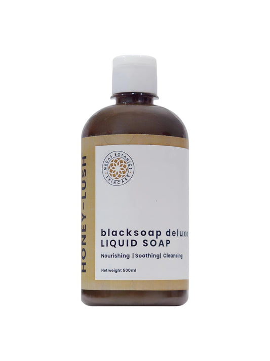 Liquid Black Soap Deluxe - Honey Lush