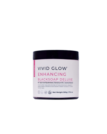 Vivid Glow Complexion Enhancing Black Soap Deluxe