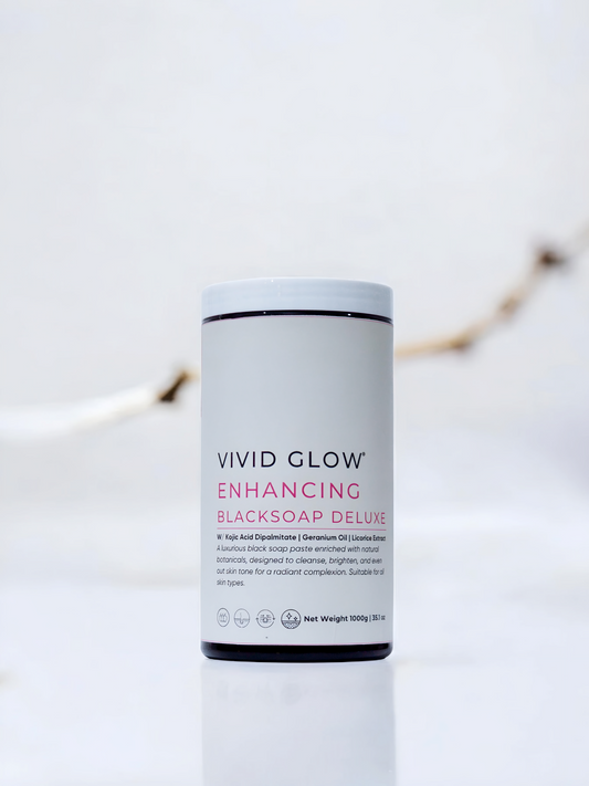 Vivid Glow Enhancing Black Soap Deluxe