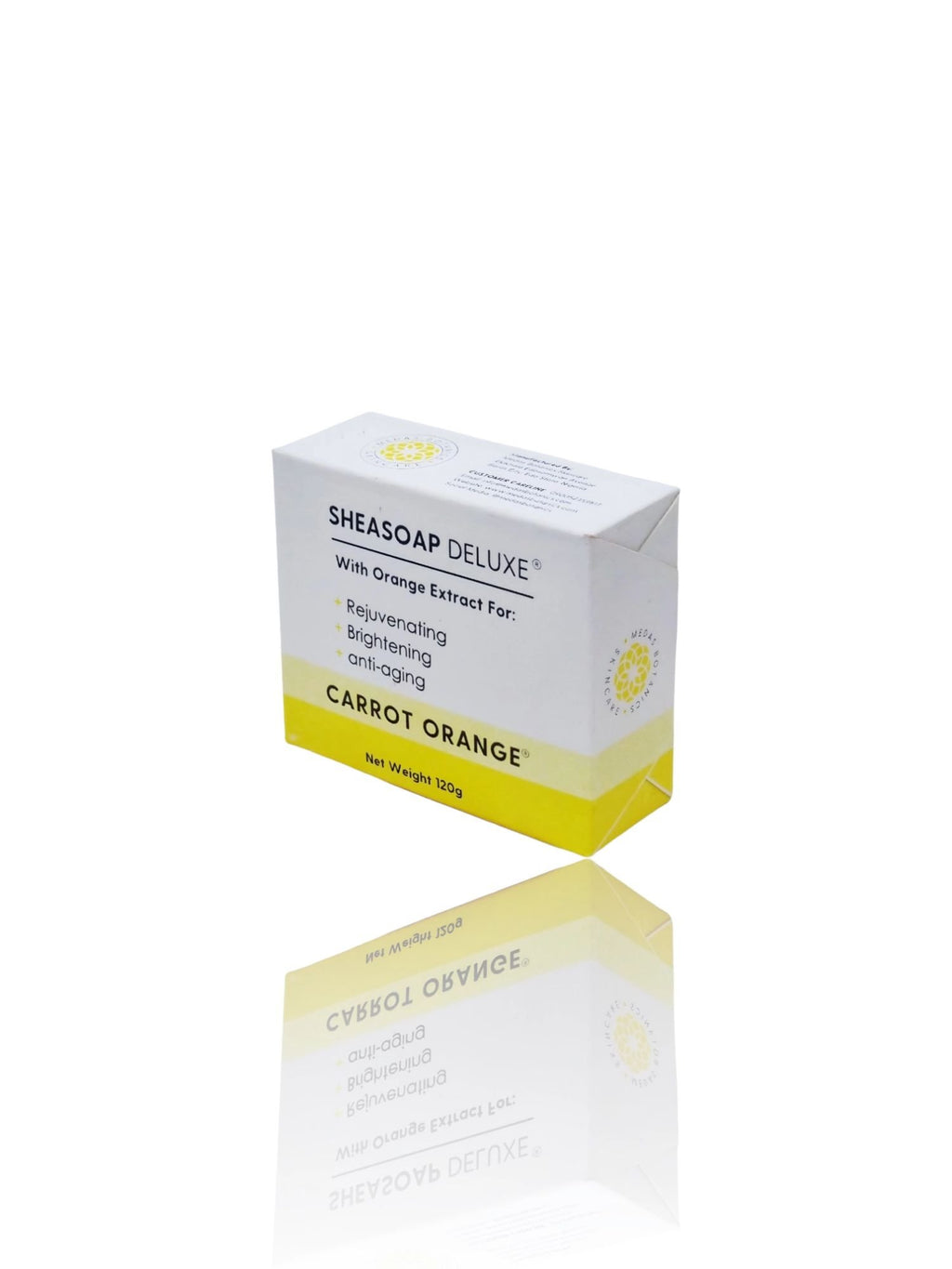 Sheasoap Deluxe  Cleansing Carrot Citrus Bar