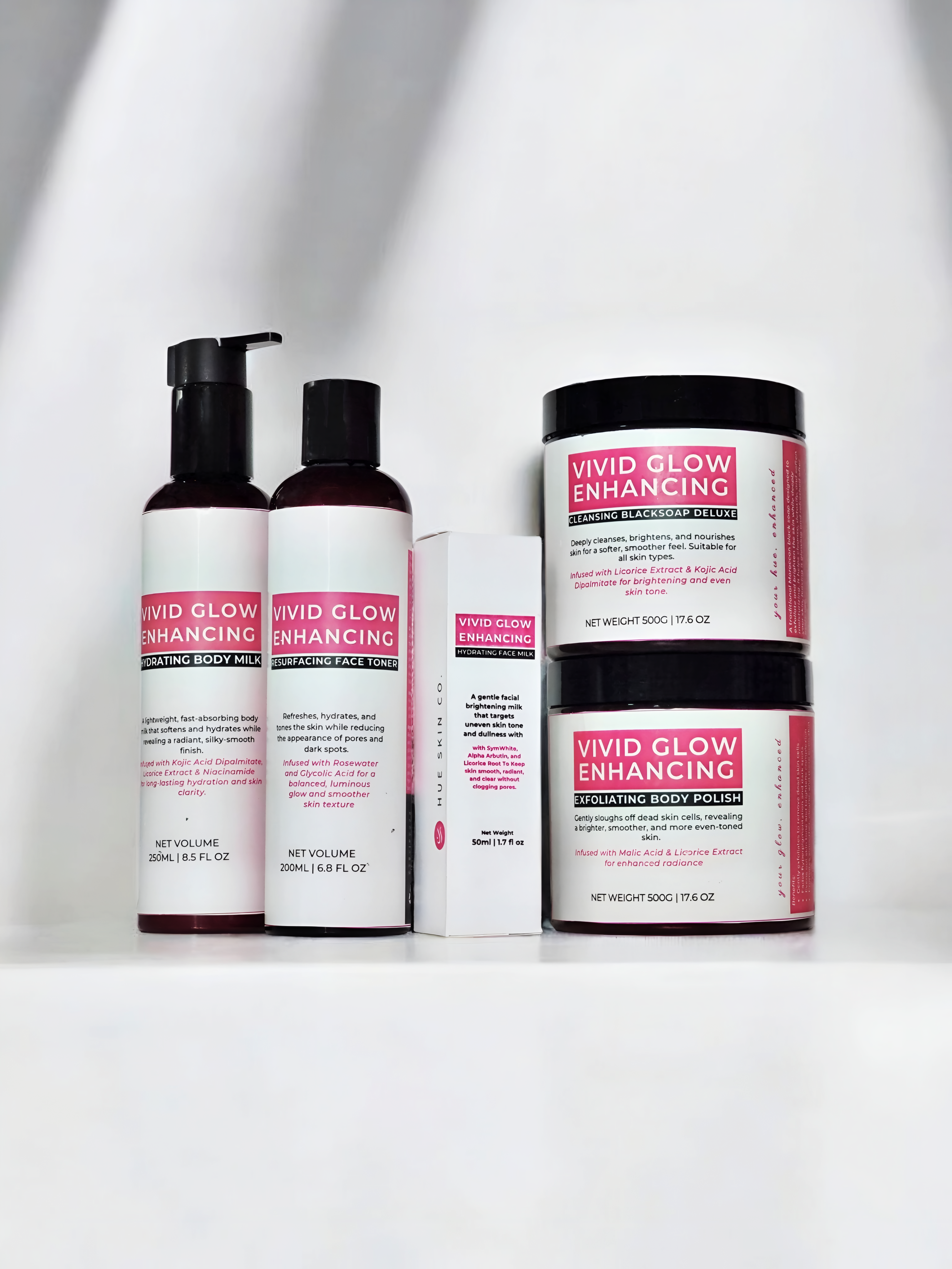 Vivid Glow Radiant Skin Enhancing Essentials Set