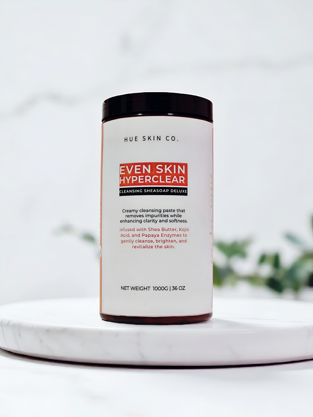 Hue Skin Co. Even Skin Hyperclear product on a white background