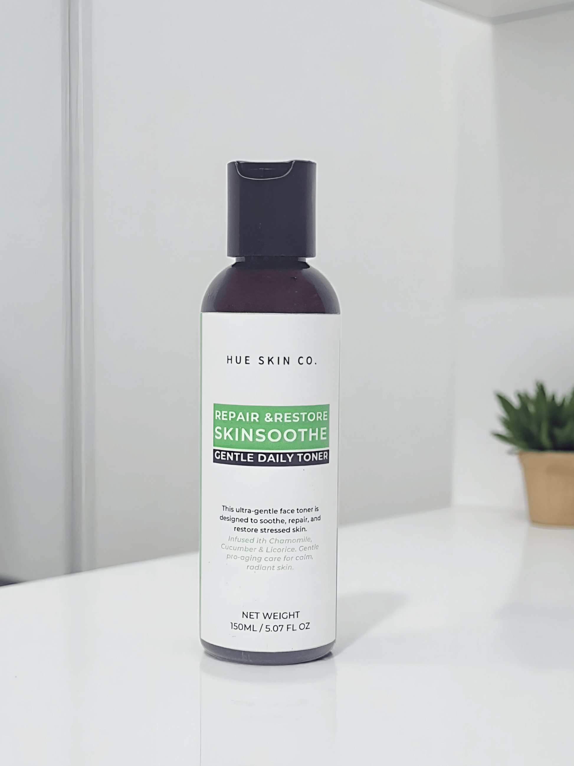 Repair & Restore SkinSoothe Moisture Boost Face Toner in sleek bottle with gentle daily toner label.