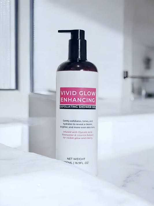 Vivid Glow Enhancing Shower Gel – For Discoloration, Dark Spots & Dull Skin